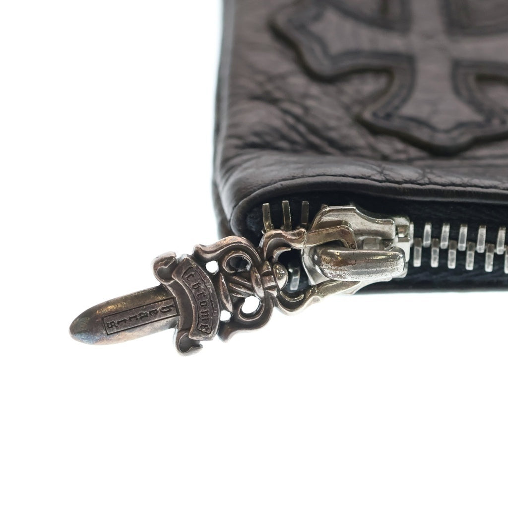 CHROME HEARTS(クロムハーツ) ZPR CHNG PURSE チェンジパース クロスパッチダガージップコインケース