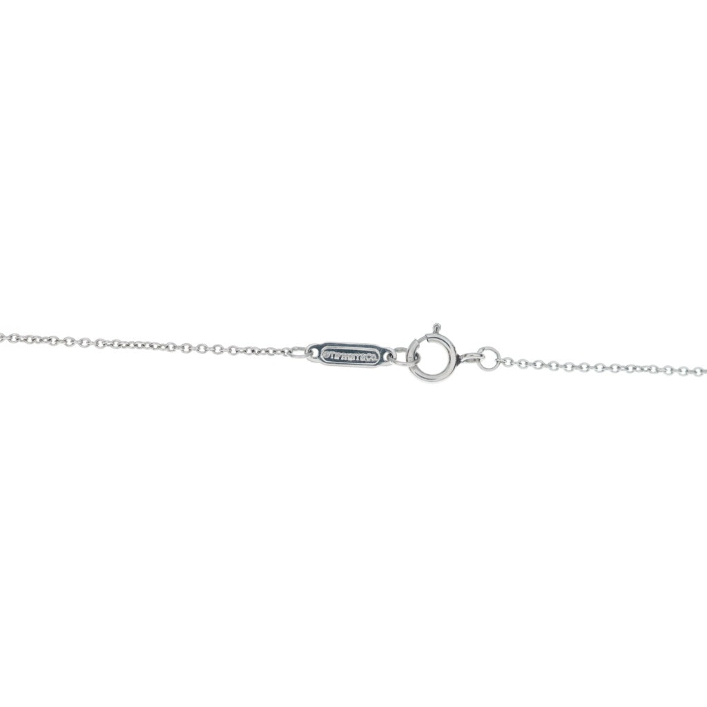 TIFFANY & Co.(ティファニー) センチメンタル ハート パヴェダイヤ ネックレス ペンダント PT950 プラチナ シルバー