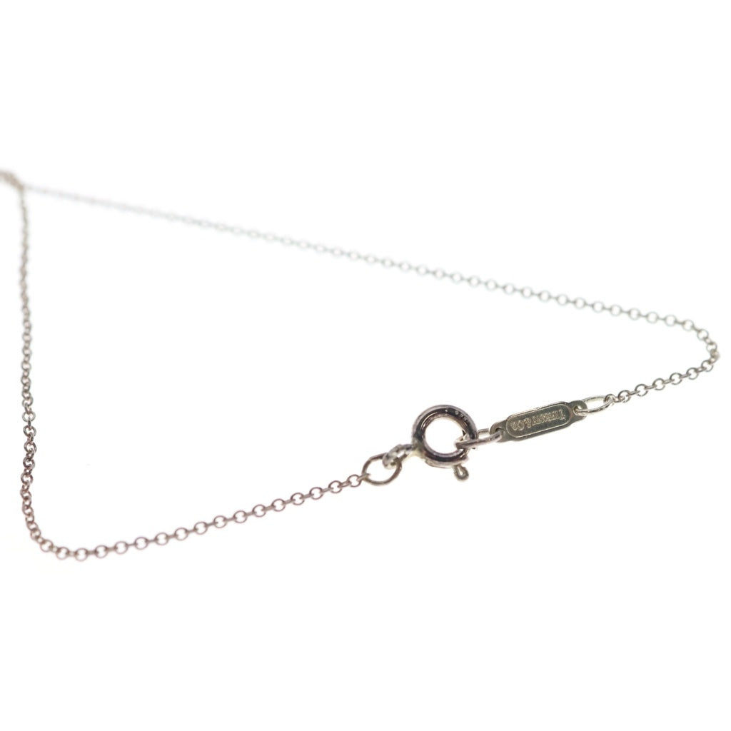 TIFFANY & Co.(ティファニー) シグネチャー クロス ネックレス ペンダント K18イエローゴールド SV925 シルバー レディース