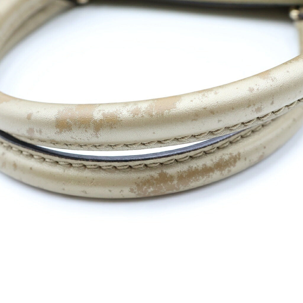 GUCCI(グッチ) GG柄 スーキー 2WAYハンドバッグ ショルダーバッグ ベージュ キャンバス×レザー 247902 ゴールド金具