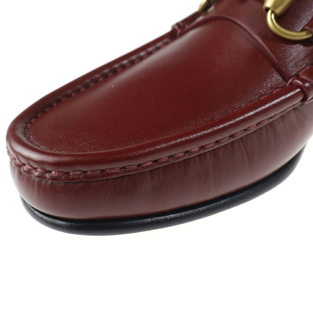 GUCCI(グッチ) ホースビット 1953 ヨルダーン ローファー レッド レザー 786016