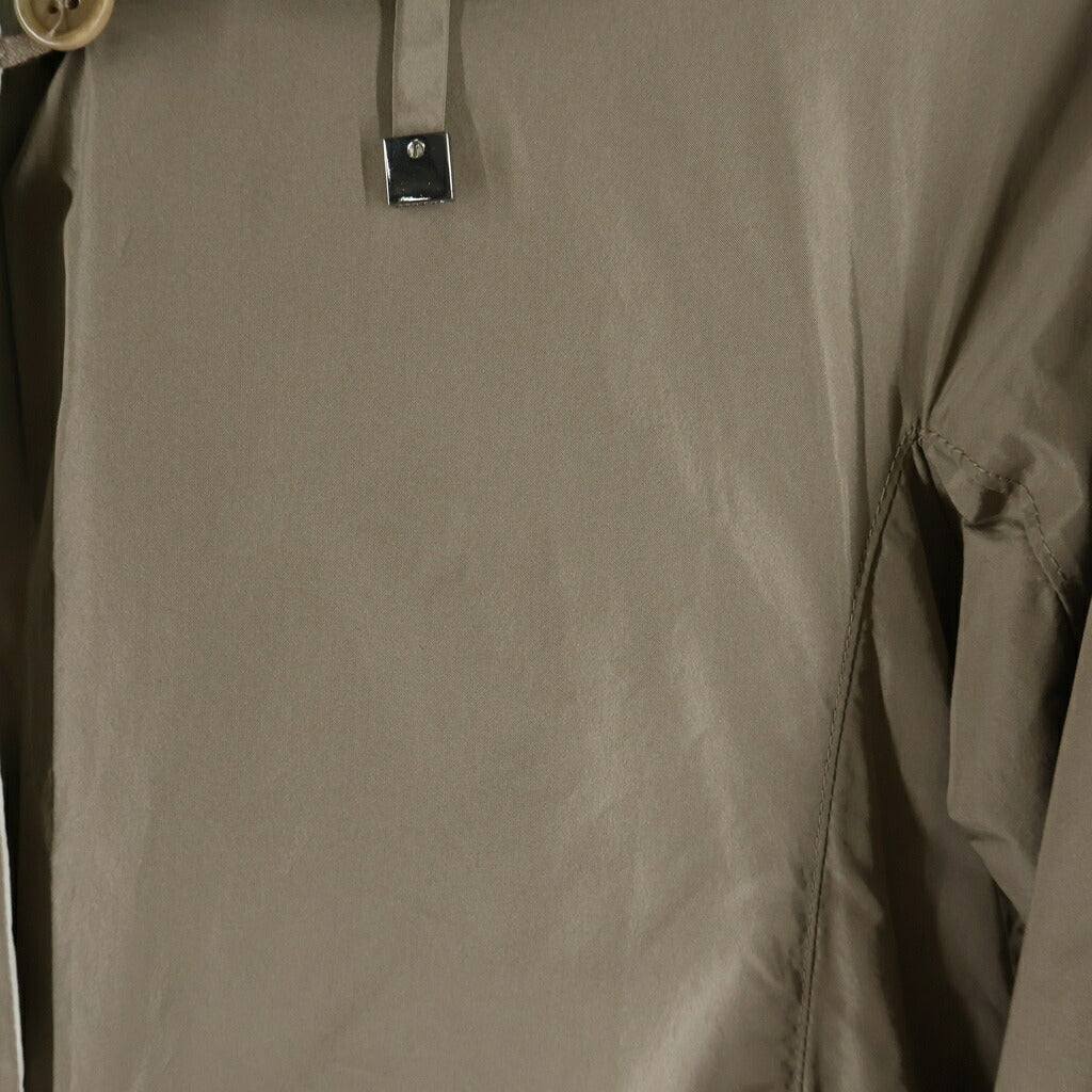 S MAX MARA(エス マックスマーラ) ナイロンフードスプリングコート フーディ ベージュ 90210337070
