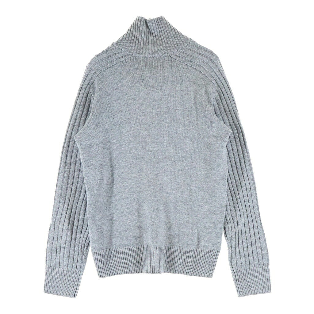 Armani Exchange(アルマーニ エクスチェンジ) AXロゴニットプルオーバー ハイネックニット グレー 6KZM1L ZMY1Z