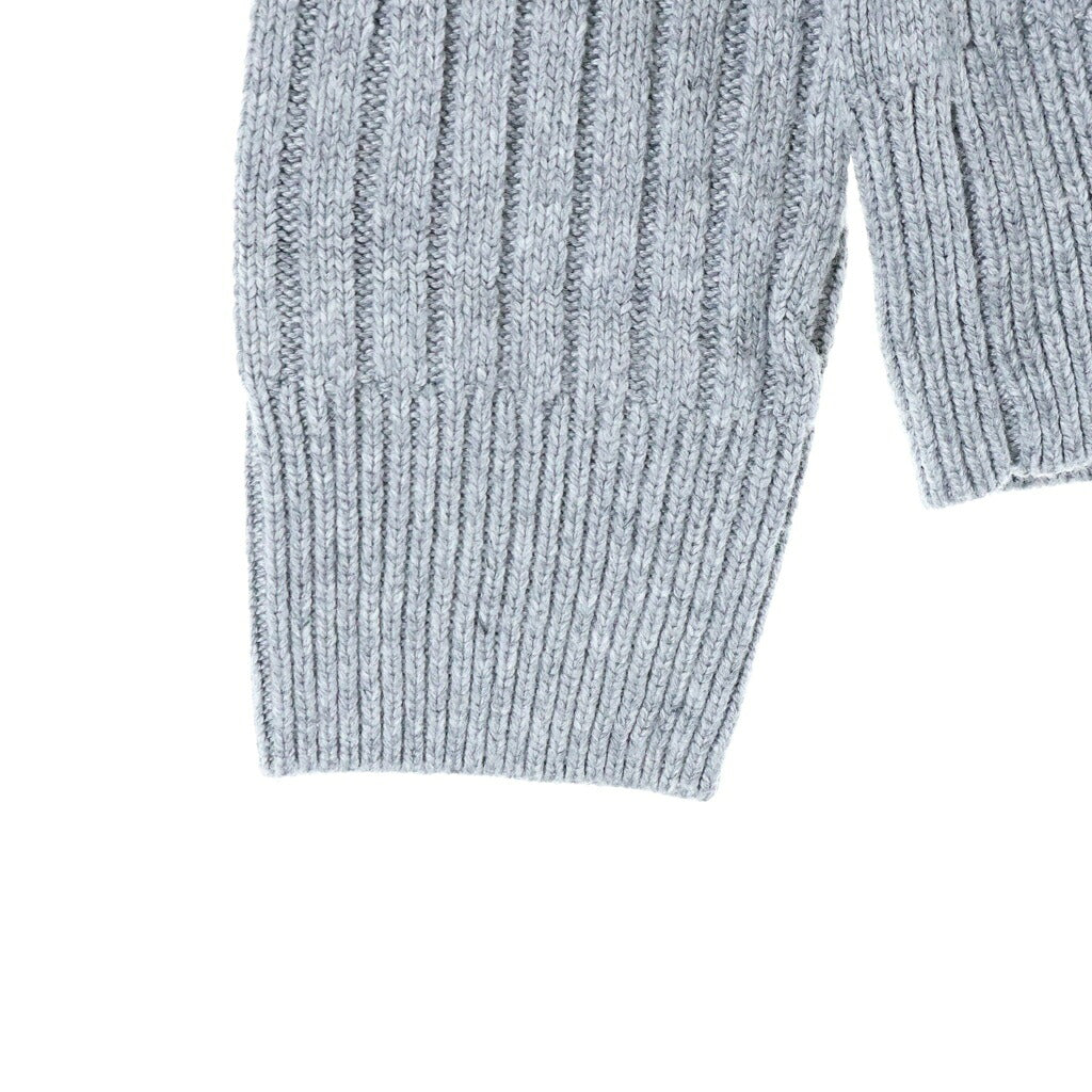 Armani Exchange(アルマーニ エクスチェンジ) AXロゴニットプルオーバー ハイネックニット グレー 6KZM1L ZMY1Z