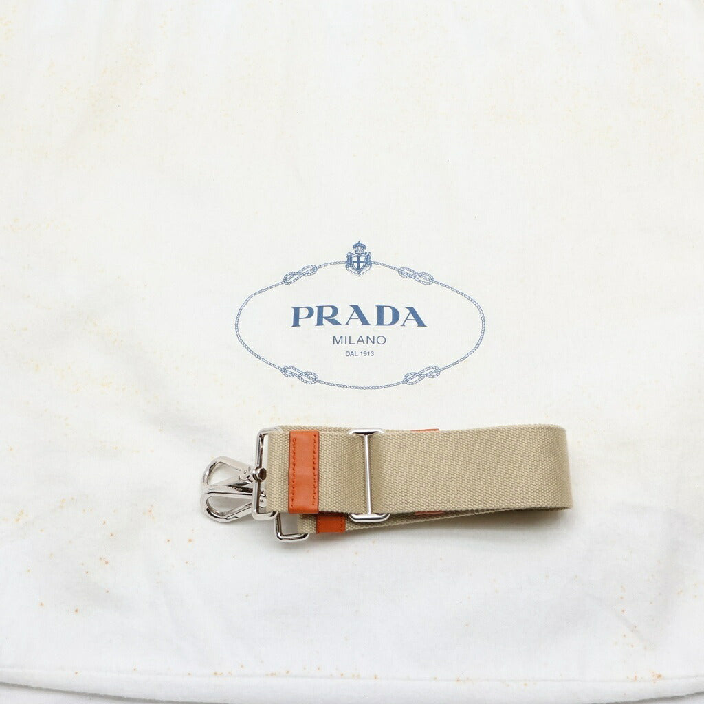 プラダカナパ PRADA(プラダ) カナパ ラフィア 2WAYハンドバッグ ショルダーバッグ