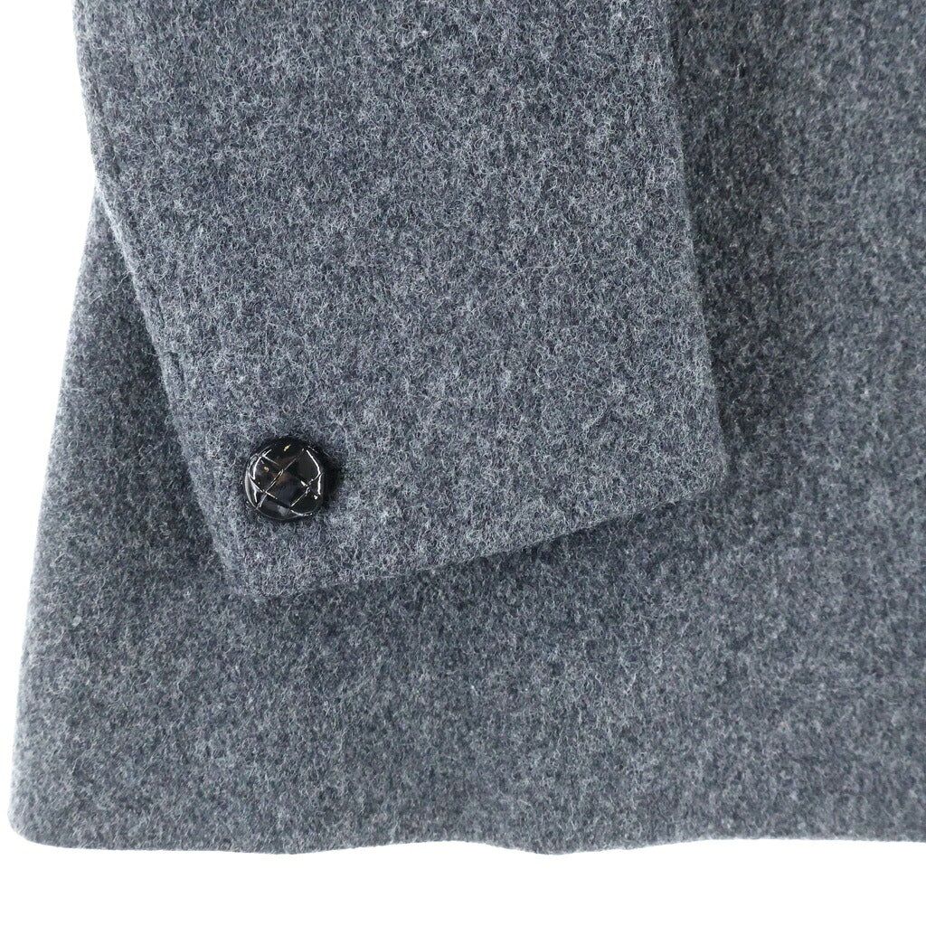 A.P.C(アーペーセー) ダブルボタンウールロングチェスターコート グレー