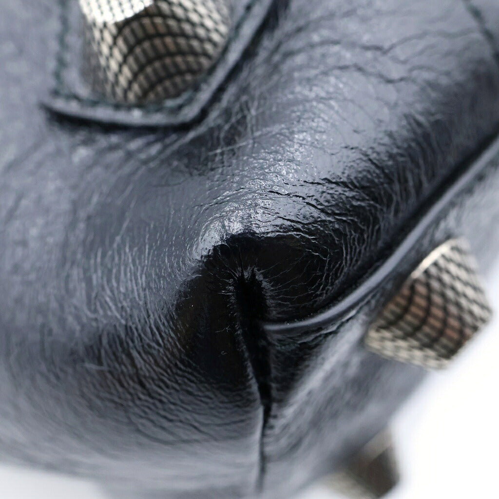 BALENCIAGA(バレンシアガ) ル・カゴール 2WAYショルダーバッグ トートバッグ ブラック レザー 719067