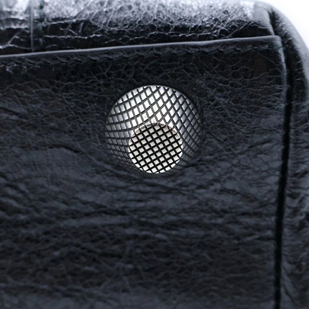 BALENCIAGA(バレンシアガ) ル・カゴール 2WAYショルダーバッグ トートバッグ ブラック レザー 719067