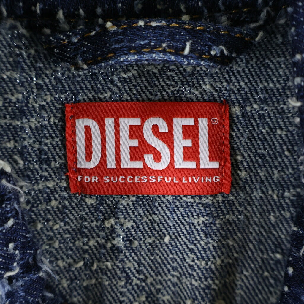 DIESEL(ディーゼル) デニム ジャケット ブルー ショート丈 A14203 レディース