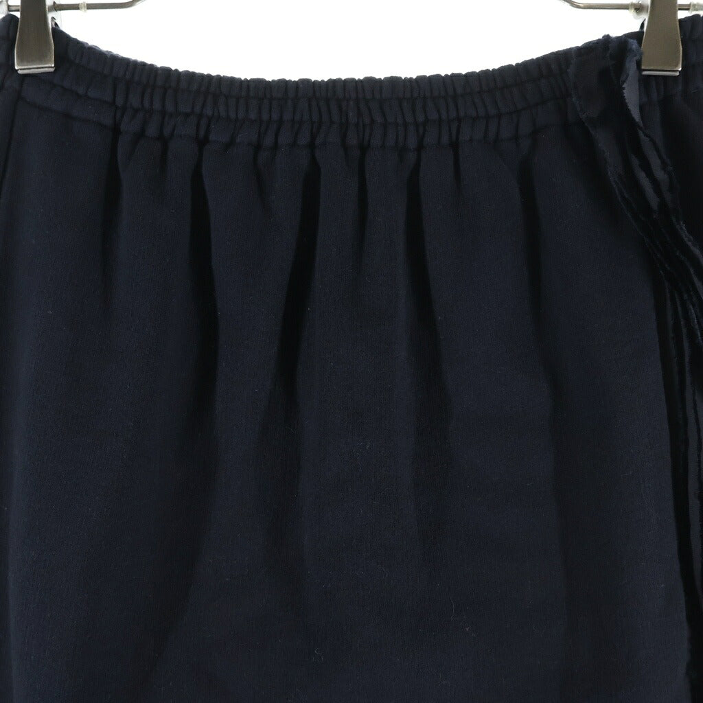 MM6 Maison Margiela(エムエムシックスメゾンマルジェラ) 24AW ロング スカート ブラック コットン S52ME0015