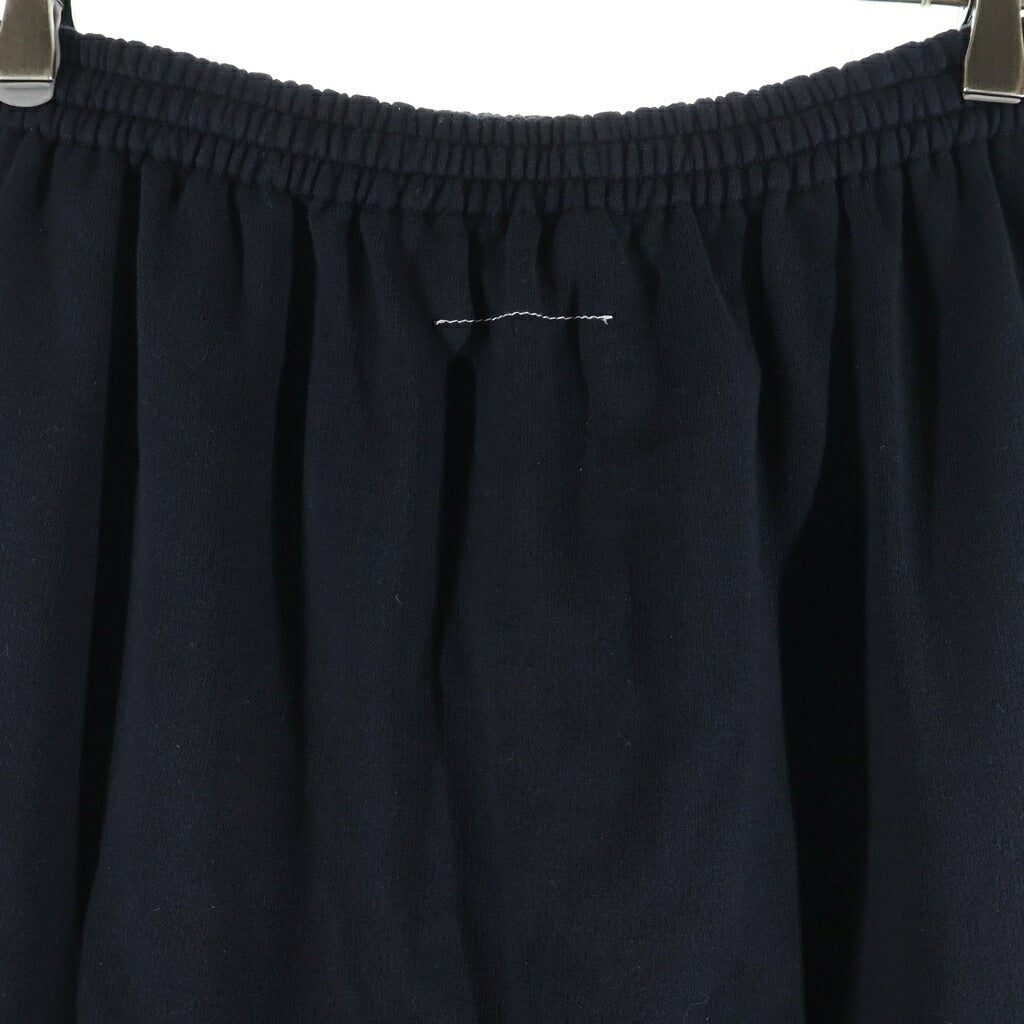 MM6 Maison Margiela(エムエムシックスメゾンマルジェラ) 24AW ロング スカート ブラック コットン S52ME0015