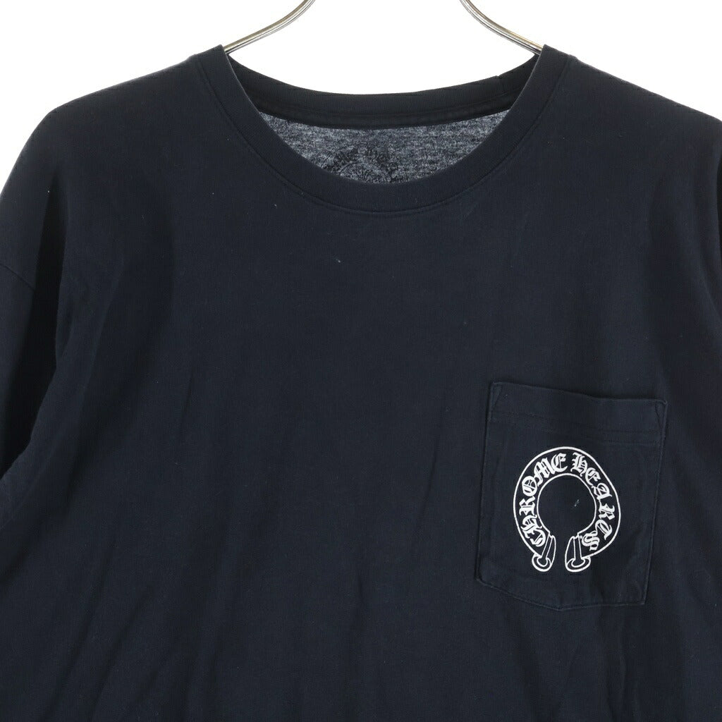 CHROME HEARTS(クロムハーツ) FLOLAL CROSS HORSESHOE L/S Tee