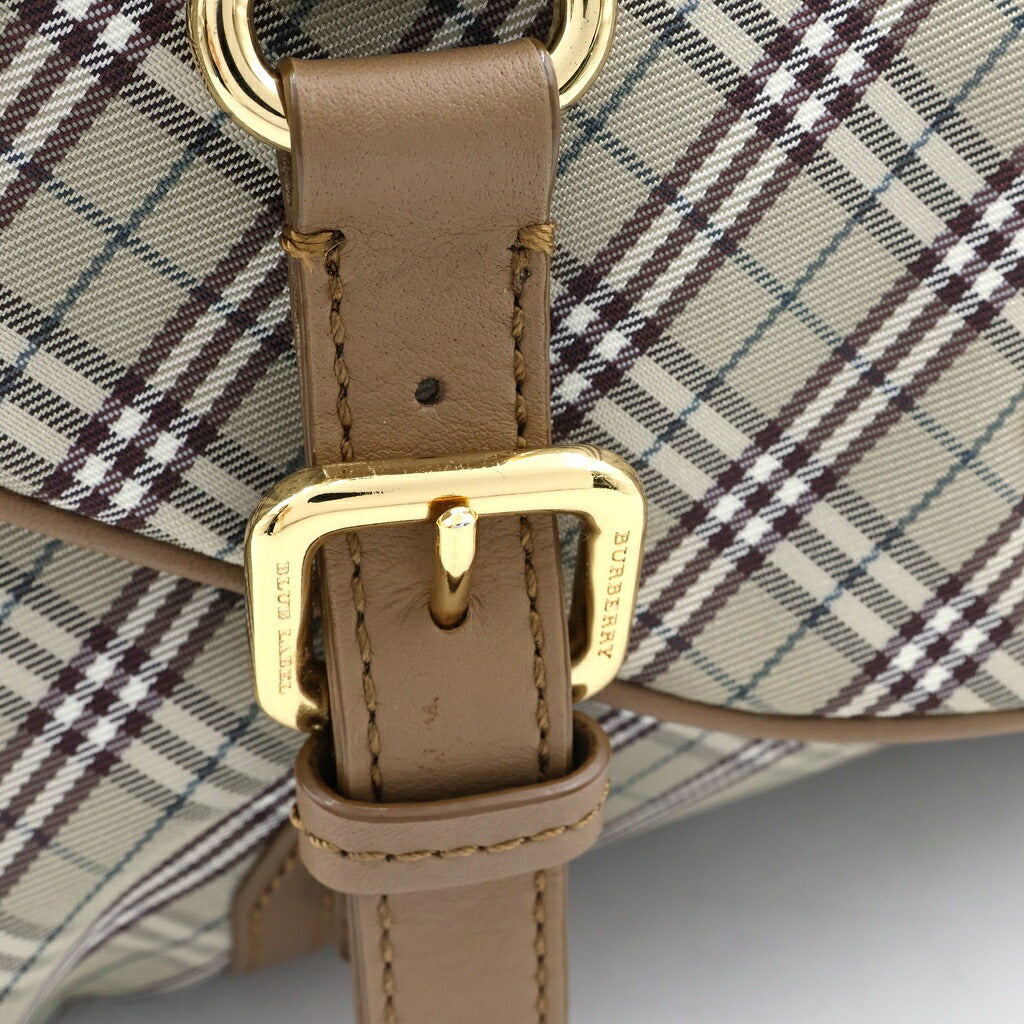 BURBERRY BLUE LABEL(バーバリーブルーレーベル) ロゴ プレート ノバ