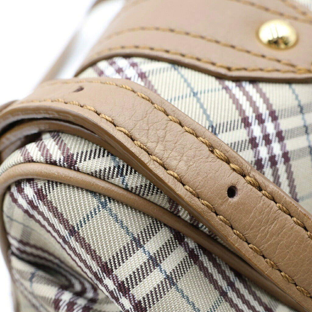 BURBERRY BLUE LABEL(バーバリーブルーレーベル) ロゴ プレート ノバ