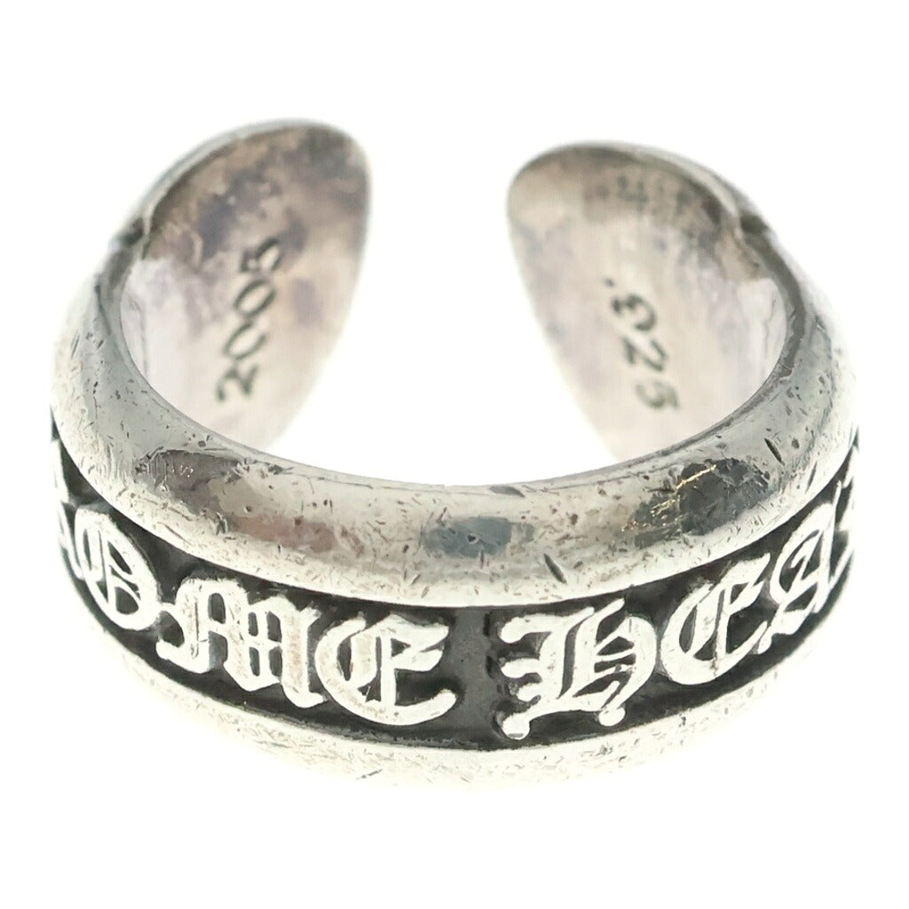 CHROME HEARTS(クロムハーツ) SM SCROLL LABEL スモールスクロールラベル リング SV925 シルバー BCA413