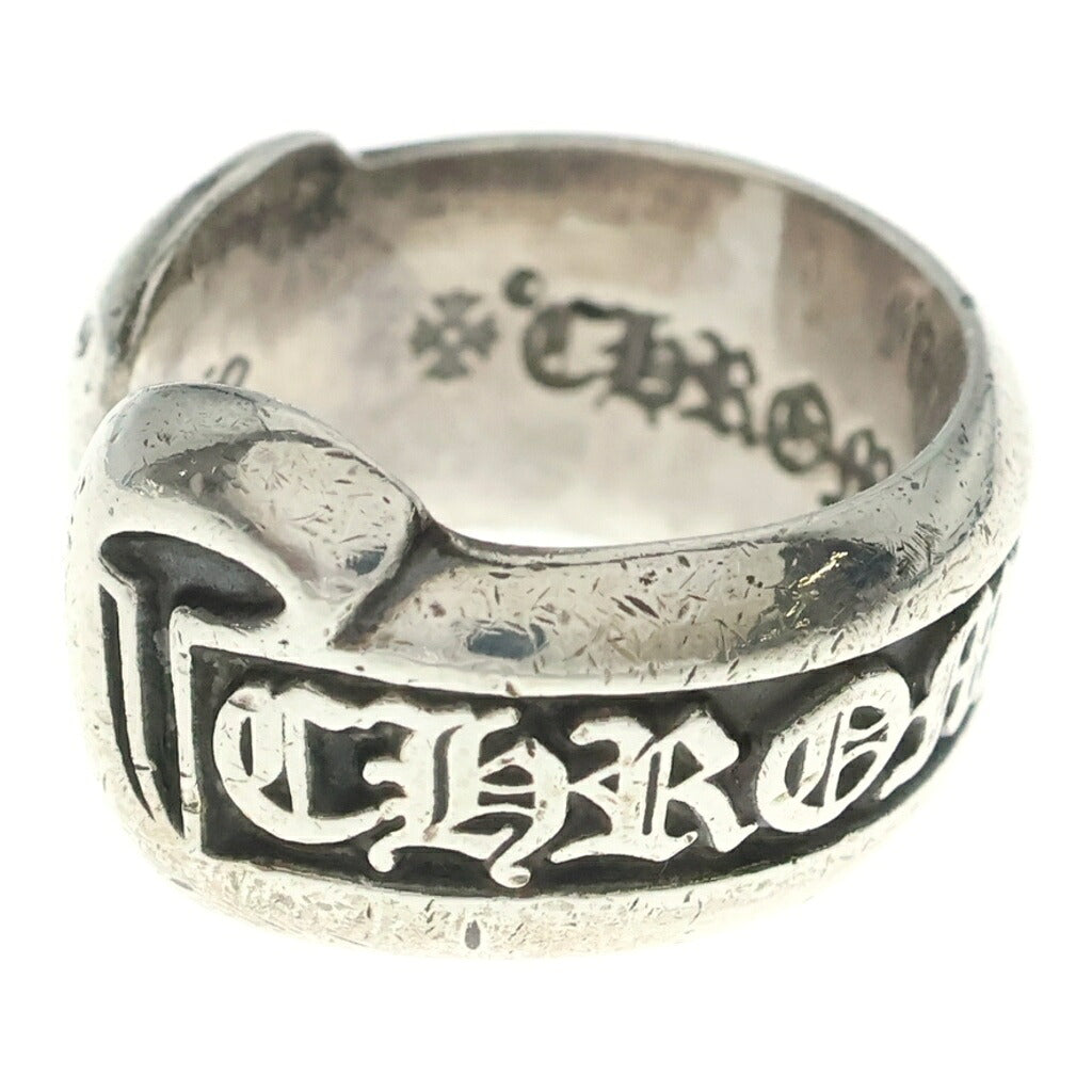 CHROME HEARTS(クロムハーツ) SM SCROLL LABEL スモールスクロールラベル リング SV925 シルバー BCA413