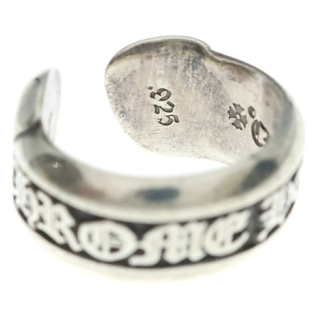 CHROME HEARTS(クロムハーツ) SM SCROLL LABEL スモールスクロールラベル リング SV925 シルバー BCA413