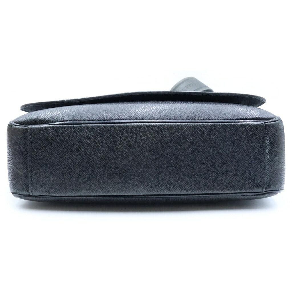 LOUIS VUITTON(ルイヴィトン) ロマンPM ショルダーバッグ メッセンジャーバッグ タイガ レザー アルドワーズ ブラック M32700