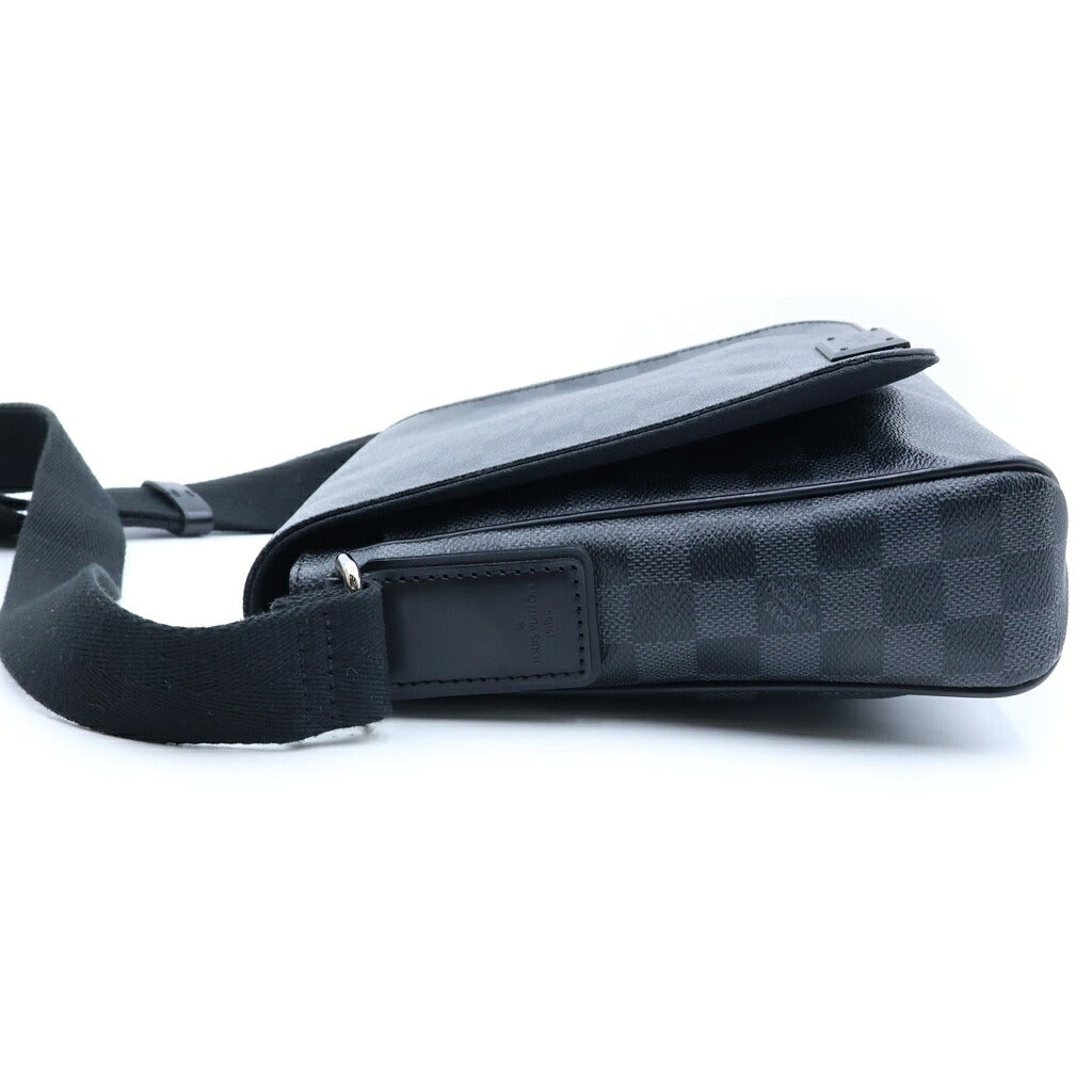 LOUIS VUITTON(ルイヴィトン) ディストリクトPM ショルダーバッグ メッセンジャーバッグ ダミエグラフィット レザー ブラック N41260