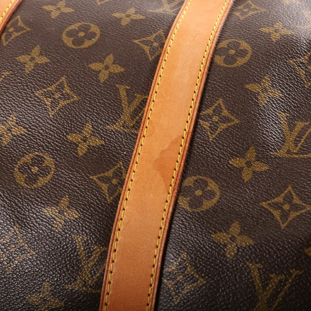 LOUIS VUITTON(ルイヴィトン) キーポル 45 ボストンバッグ ハンドバッグ モノグラム PVCレザー ブラウン M41428