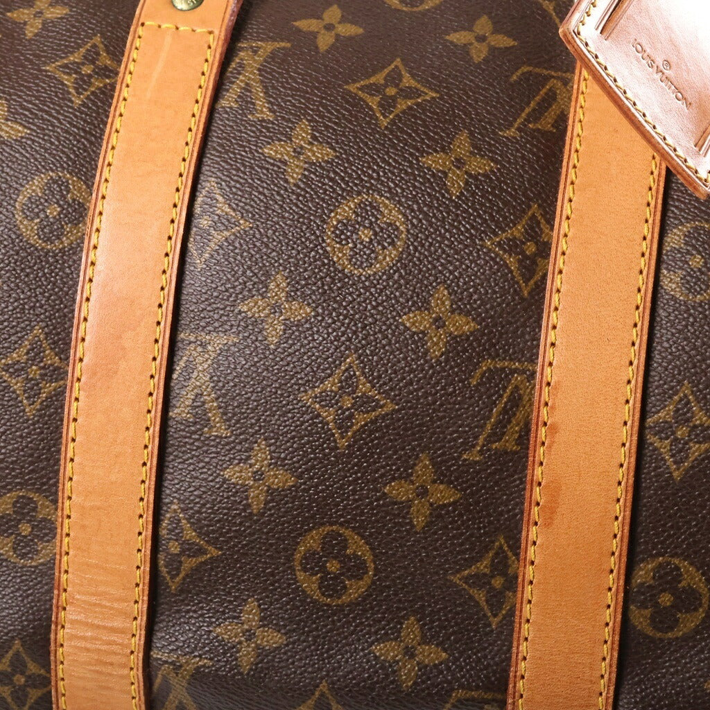 LOUIS VUITTON(ルイヴィトン) キーポル 45 ボストンバッグ ハンドバッグ モノグラム PVCレザー ブラウン M41428