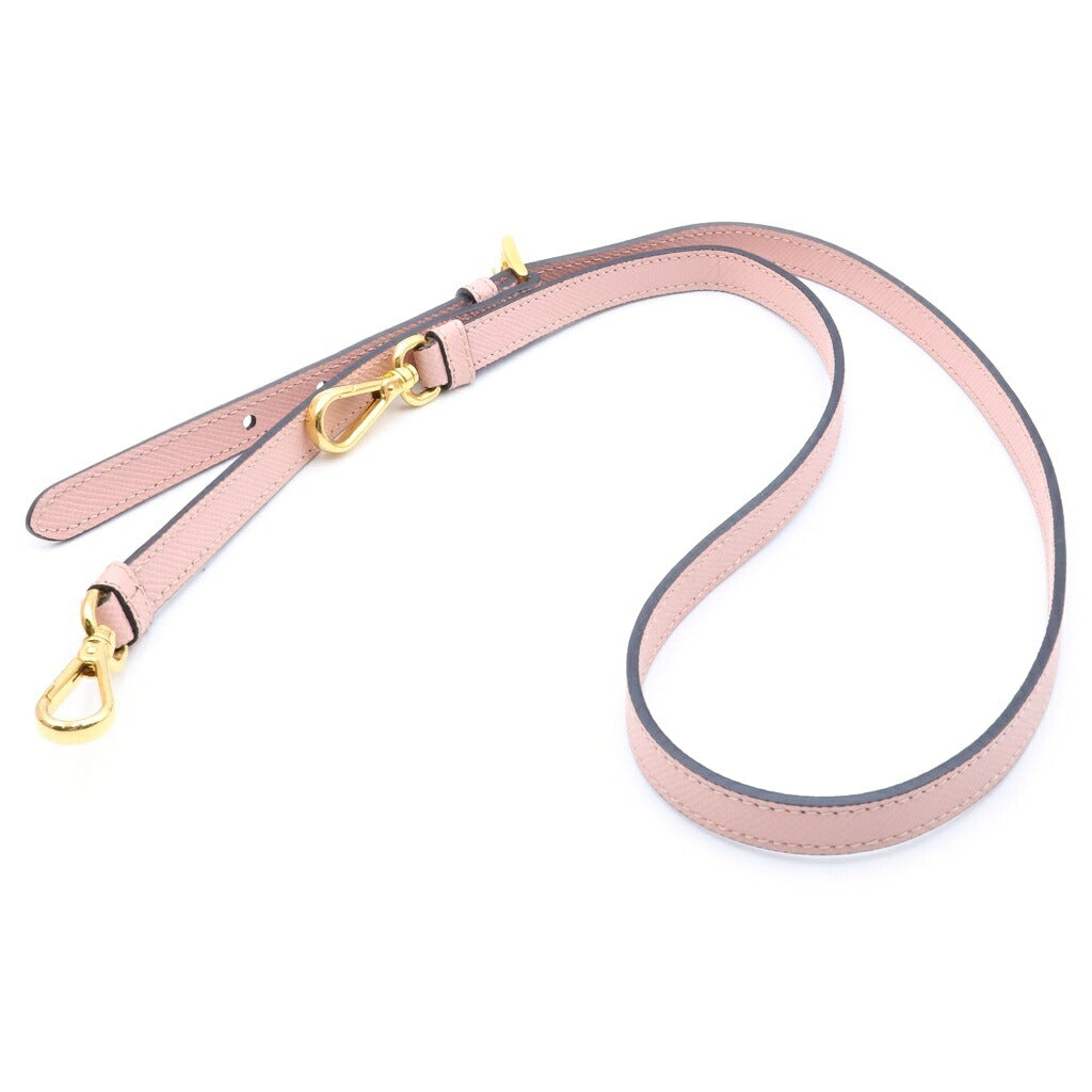 PRADA(プラダ) ドゥーブレ ミディアムバッグ トートバッグ 2wayショルダー サフィアーノ レザー ピンク 1BG775