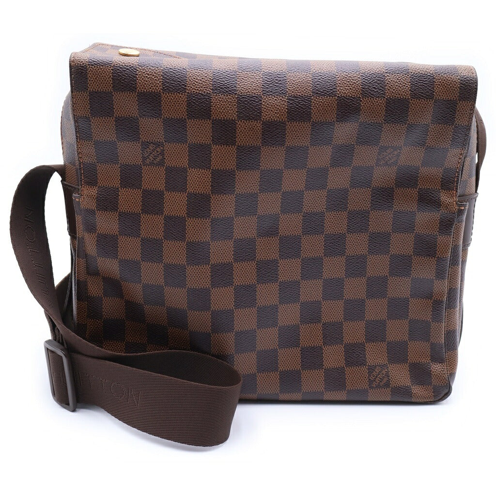 LOUIS VUITTON(ルイヴィトン) ダミエエベヌ ナヴィグリオ ショルダーバッグ ブラウン PVCレザー N45255 ゴールド金具