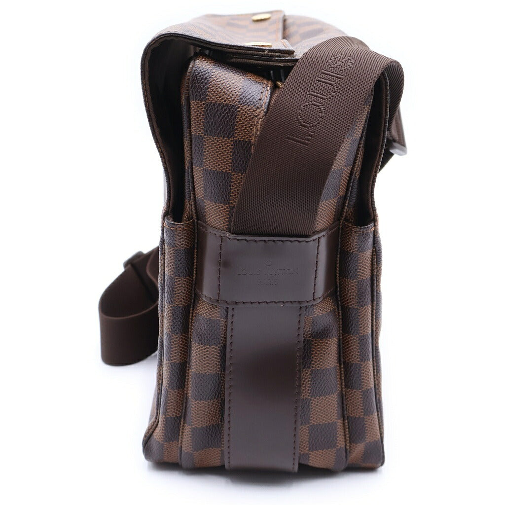 LOUIS VUITTON(ルイヴィトン) ダミエエベヌ ナヴィグリオ ショルダーバッグ ブラウン PVCレザー N45255 ゴールド金具