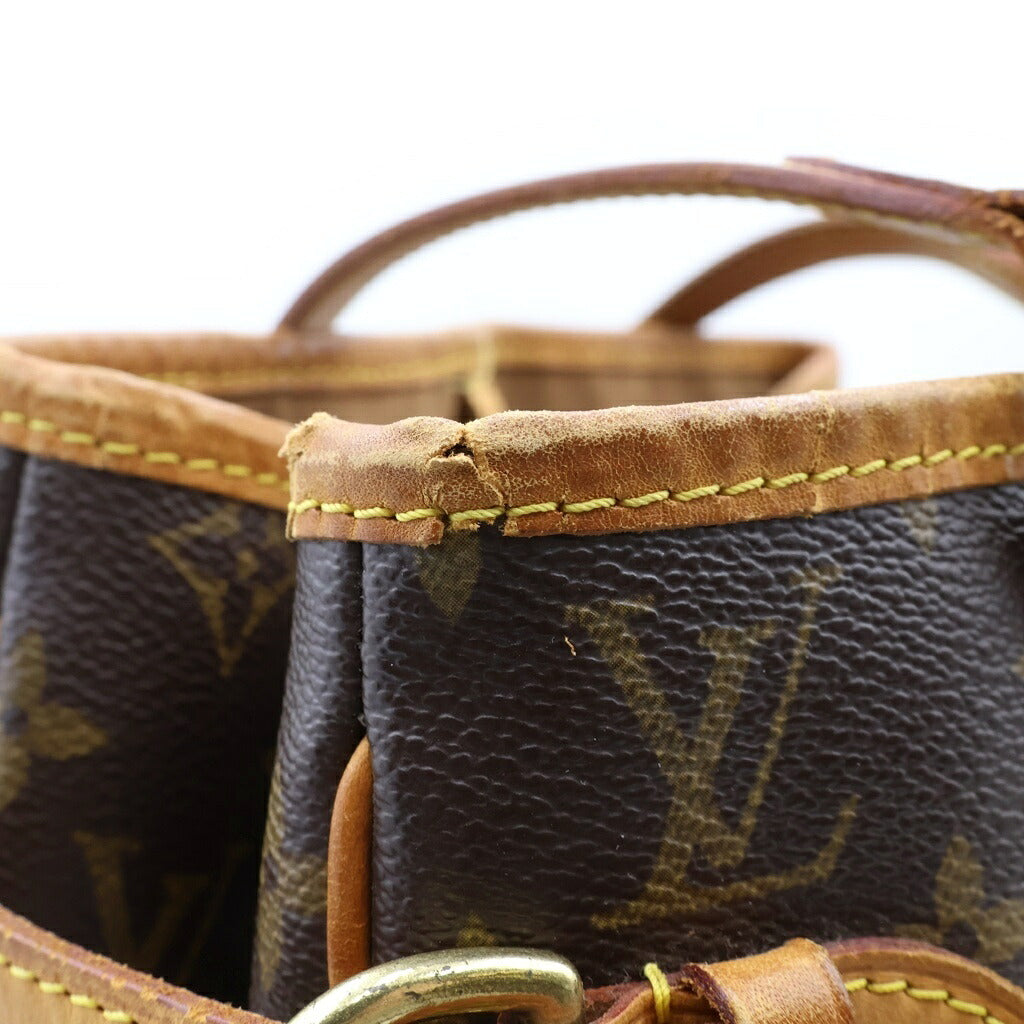 LOUIS VUITTON(ルイヴィトン) バティニョール ヴェルティカル モノグラム PVCレザー ブラウン M51153