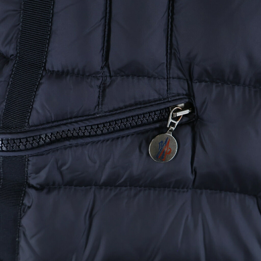 MONCLER(モンクレール) HERMINE エルミンヌ フーデッド ダウンコート ネイビー 220934995705 レディース