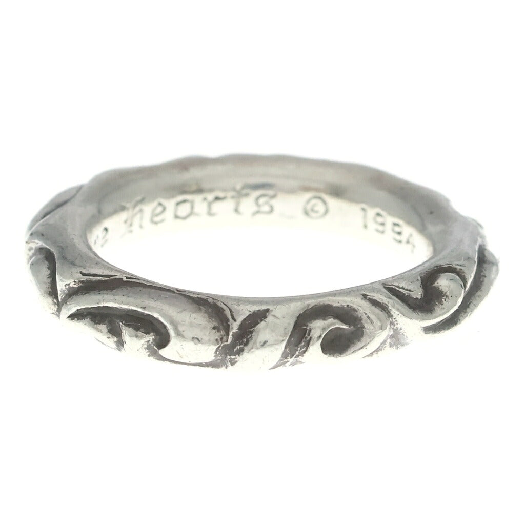 CHROME HEARTS(クロムハーツ) SCRL BAND スクロールバンド リング シルバー BCA351