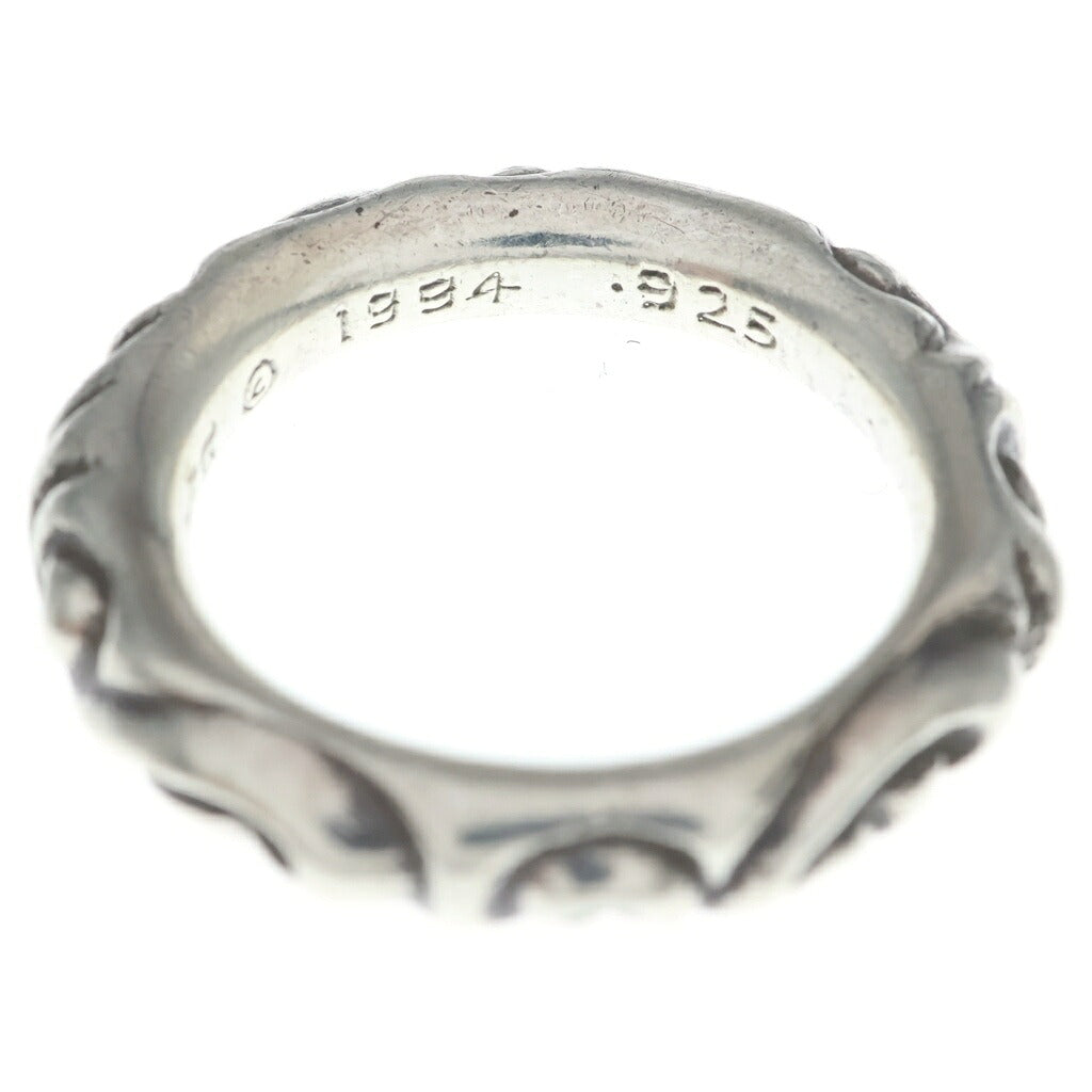 CHROME HEARTS(クロムハーツ) SCRL BAND スクロールバンド リング シルバー BCA351