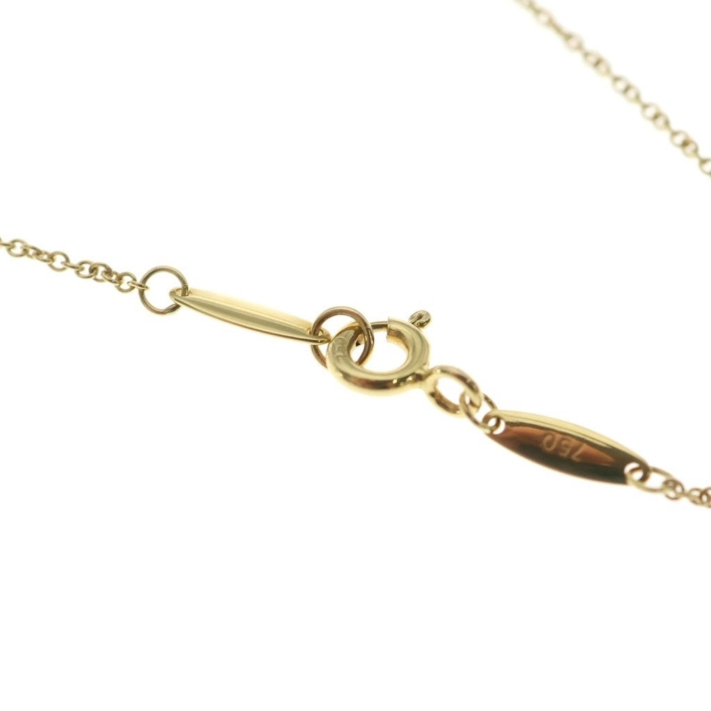 TIFFANY & Co.(ティファニー) バイザヤード ダイヤネックレス ペンダント チェーン イエローゴールド 750YG