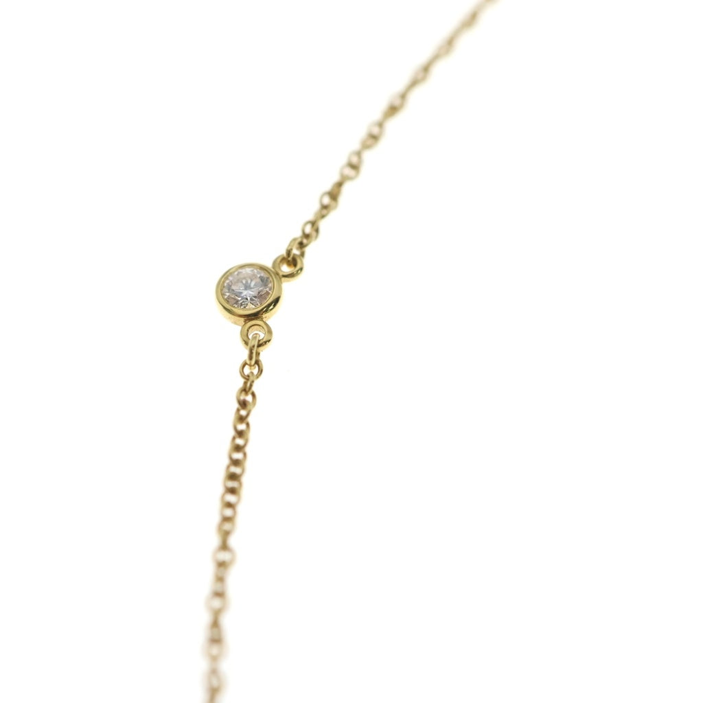 TIFFANY & Co.(ティファニー) バイザヤード ダイヤネックレス ペンダント チェーン イエローゴールド 750YG