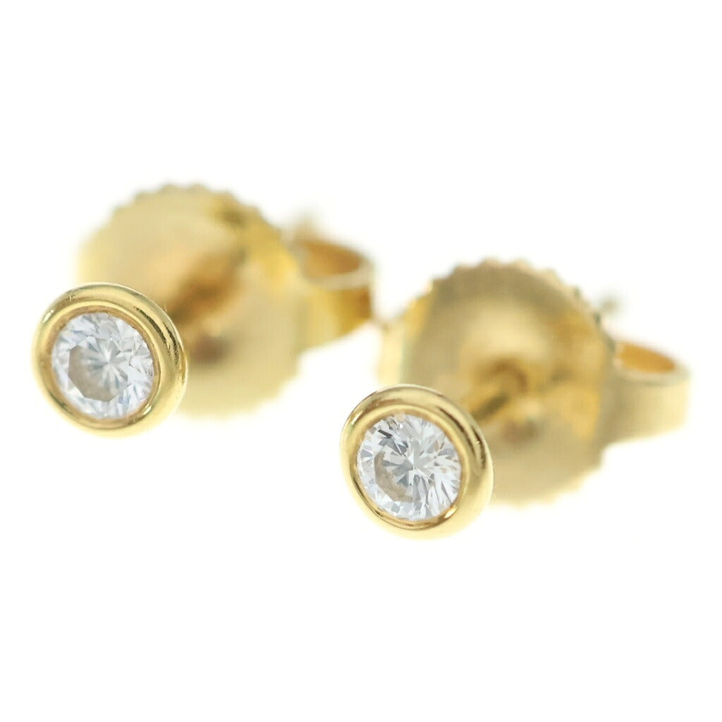 TIFFANY & Co.(ティファニー) バイザヤード ダイヤピアス イエローゴールド 750YG