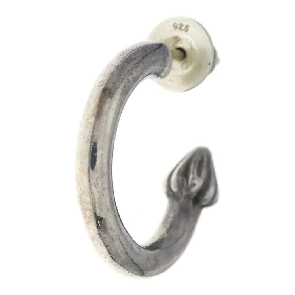 CHROME HEARTS(クロムハーツ) HOOP PLAIN プレーン フープピアス シルバー BCA101