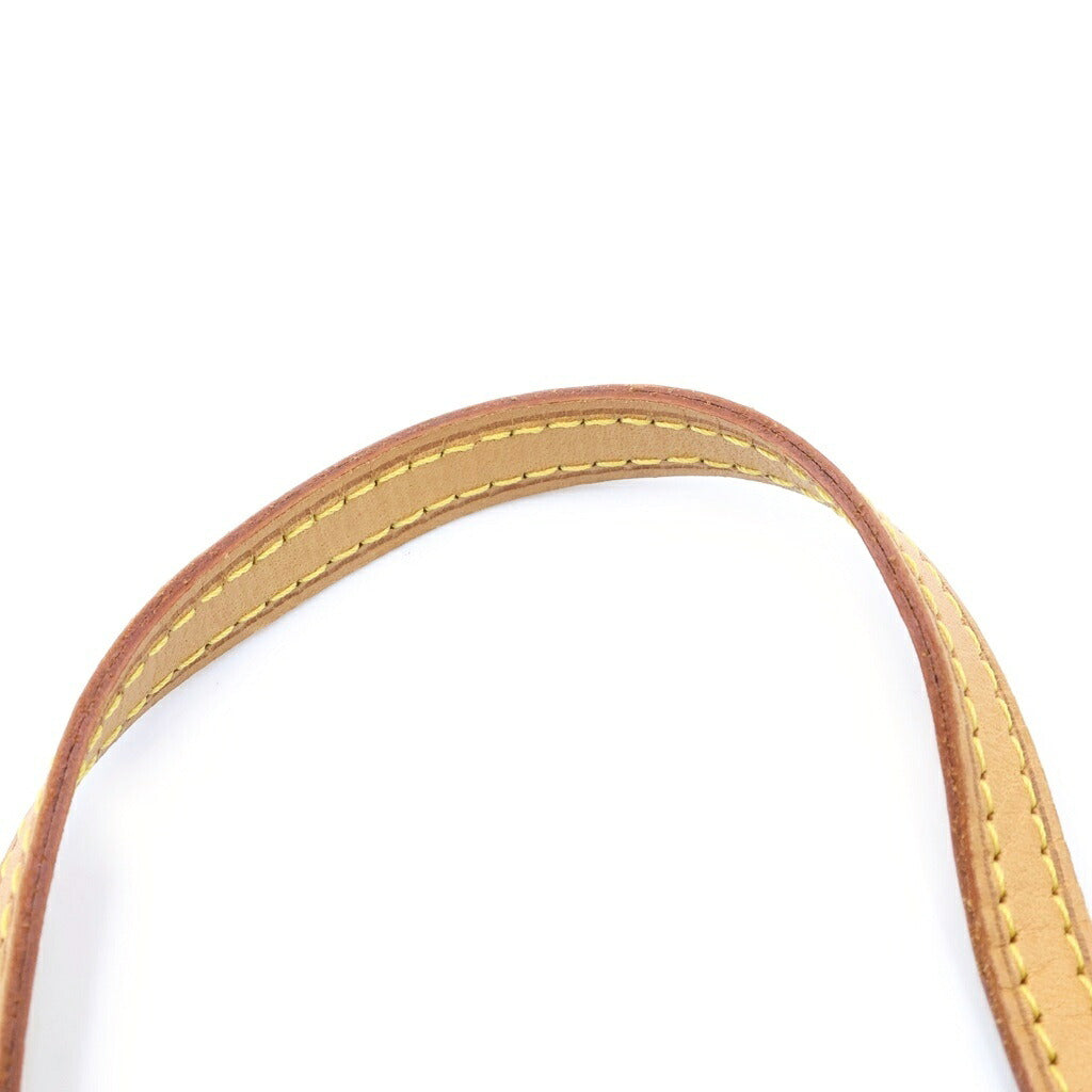 LOUIS VUITTON(ルイヴィトン) モノグラム ポシェットツインGM ショルダーバッグ ブラウン レザー×PVC M51852 ゴールド金具