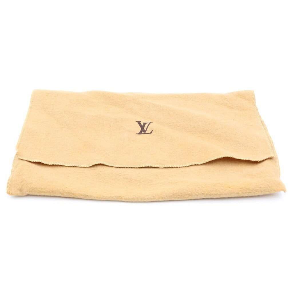LOUIS VUITTON(ルイヴィトン) モノグラム ポシェットツインGM ショルダーバッグ ブラウン レザー×PVC M51852 ゴールド金具