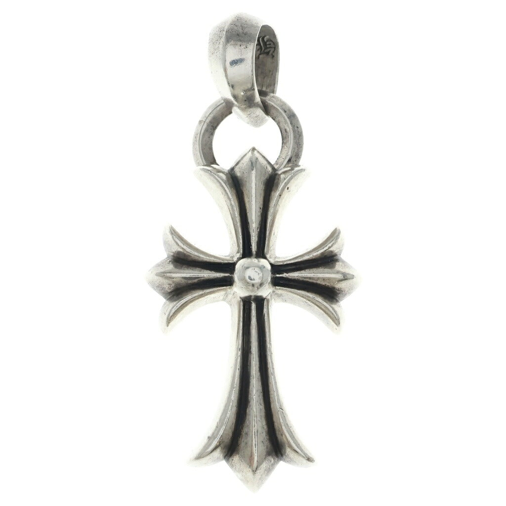 CHROME HEARTS(クロムハーツ) CH CRS SML W/BALE Wベイル スモールCHクロス ペンダントトップ シルバー BCA218