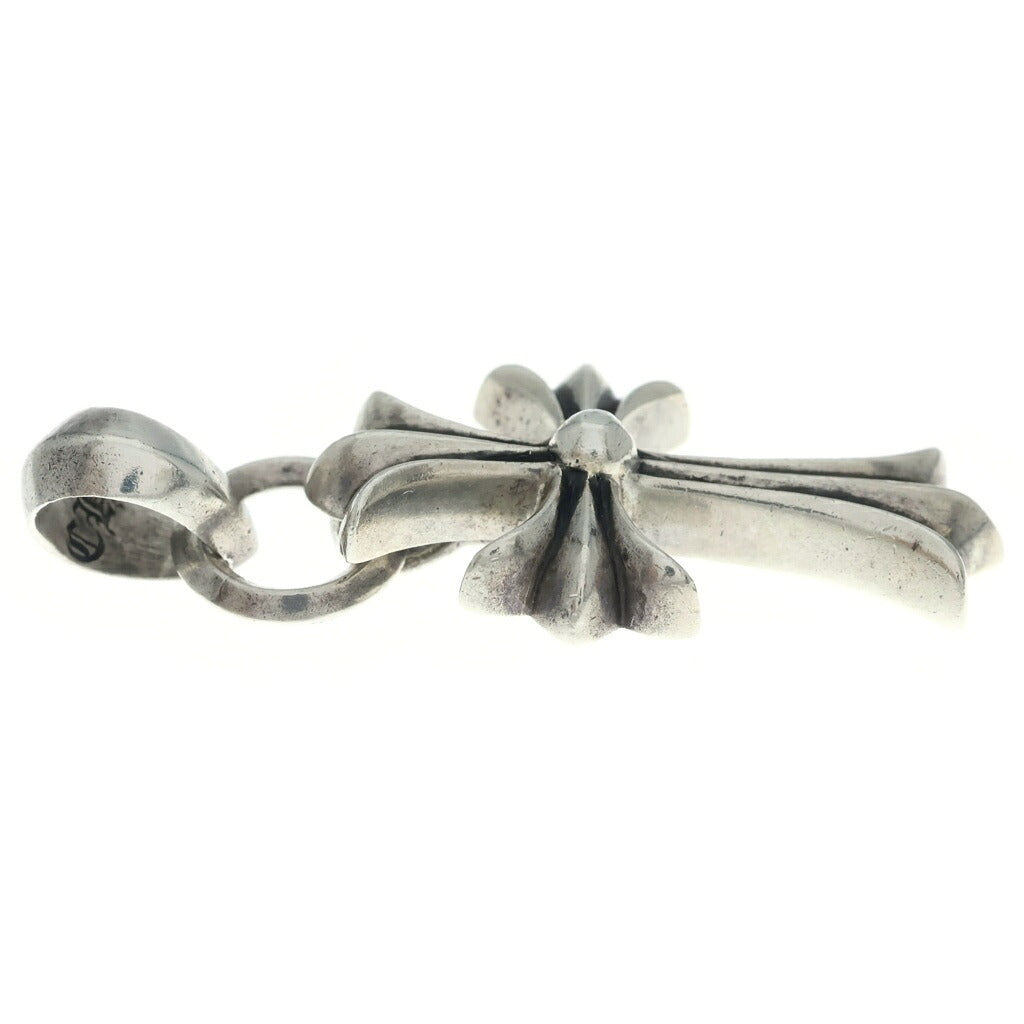 CHROME HEARTS(クロムハーツ) CH CRS SML W/BALE Wベイル スモールCHクロス ペンダントトップ シルバー BCA218