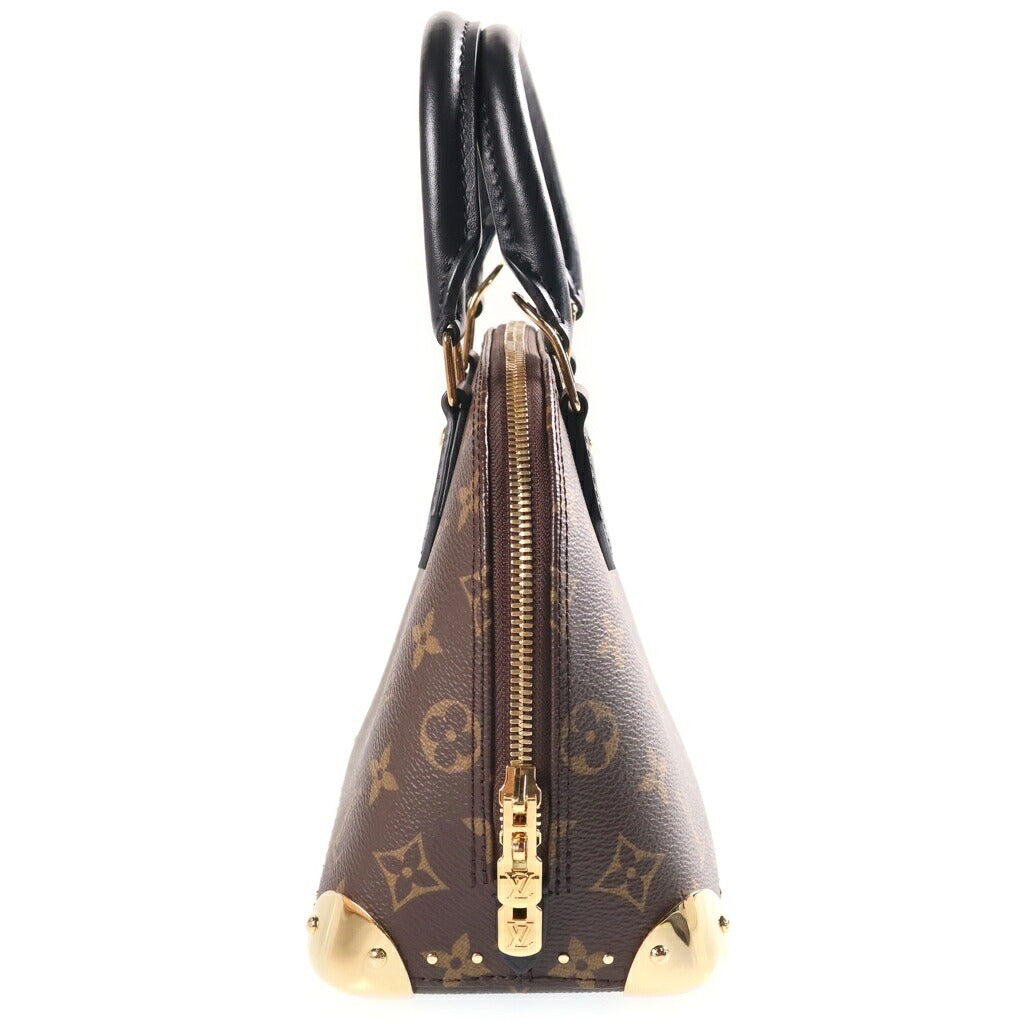 LOUIS VUITTON(ルイヴィトン) アルマ トランクBB ハンドバッグ ショルダーバッグ 2way モノグラム PVCレザー ブラウン