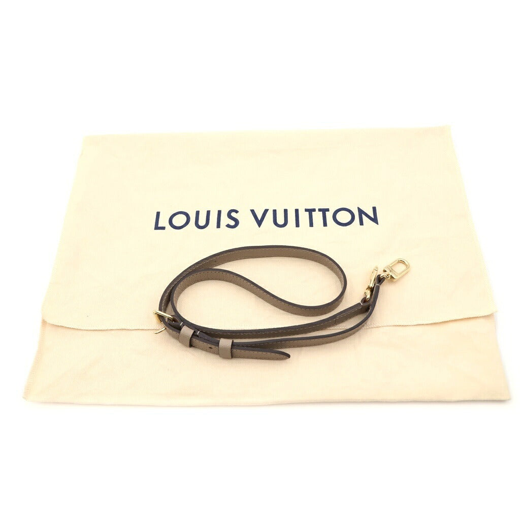 LOUIS VUITTON(ルイヴィトン) オンザゴーPM ハンドバッグ ショルダーバッグ 2way モノグラム アンプラント レザー トゥルトレール クレーム バイカラー グレージュ M45779