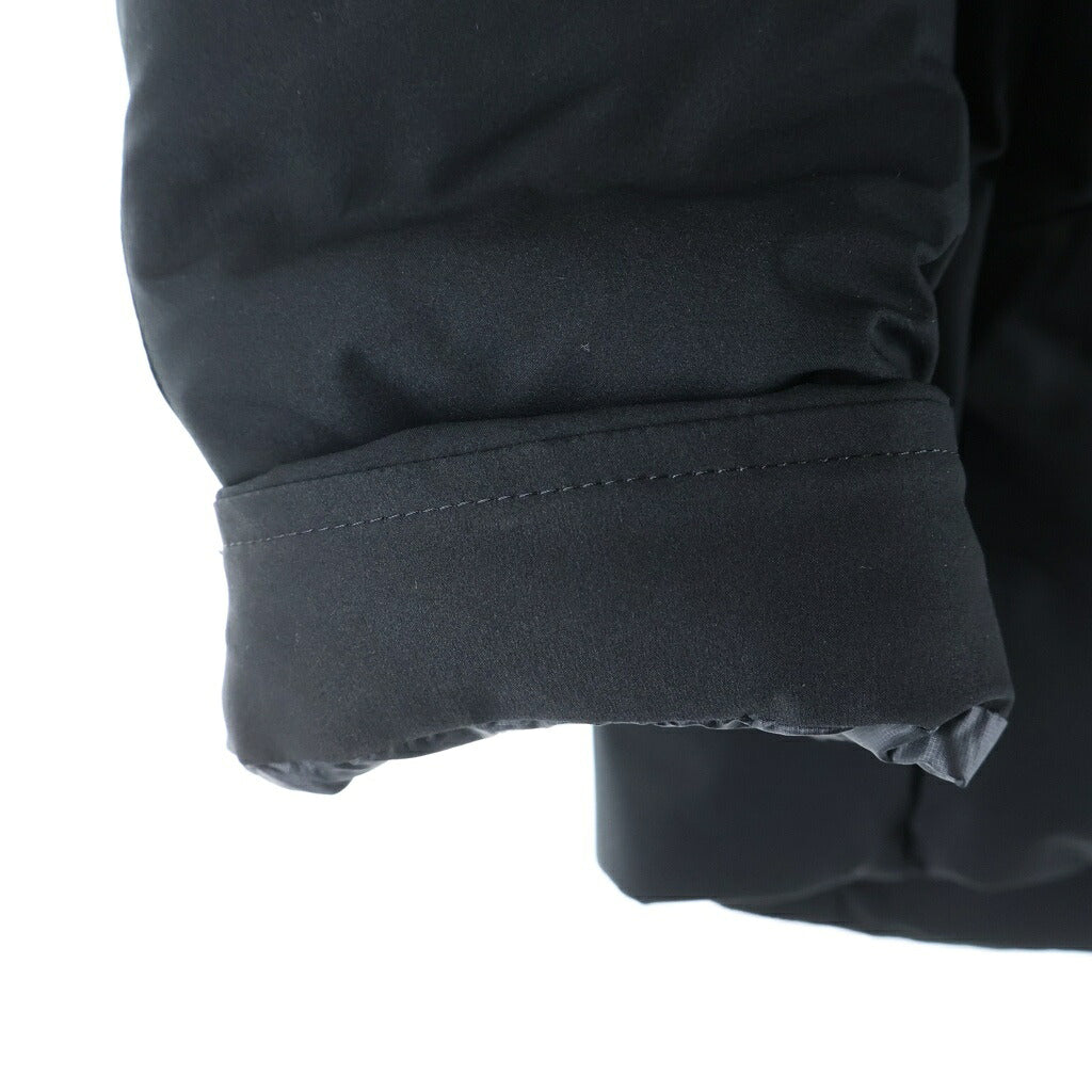 DESCENTE(デサント) 水沢 ダウンジャケット マウンテニア アウター ジップアップ ブラック DAMWGK30U