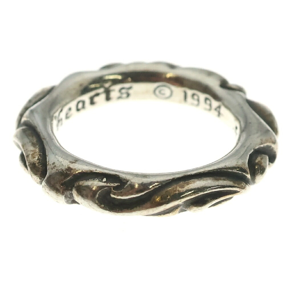 CHROME HEARTS(クロムハーツ) SCRL BAND スクロールバンド リング シルバー BCA351