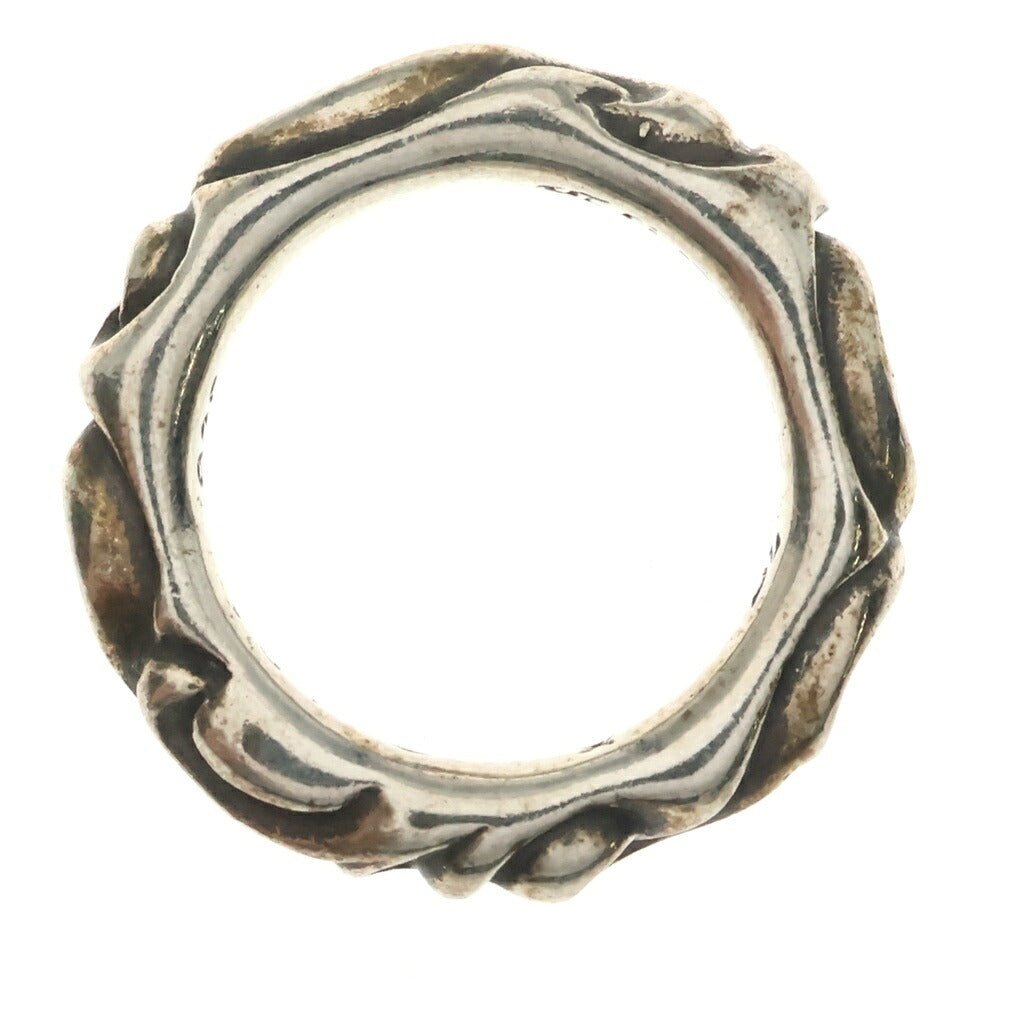 CHROME HEARTS(クロムハーツ) SCRL BAND スクロールバンド リング シルバー BCA351