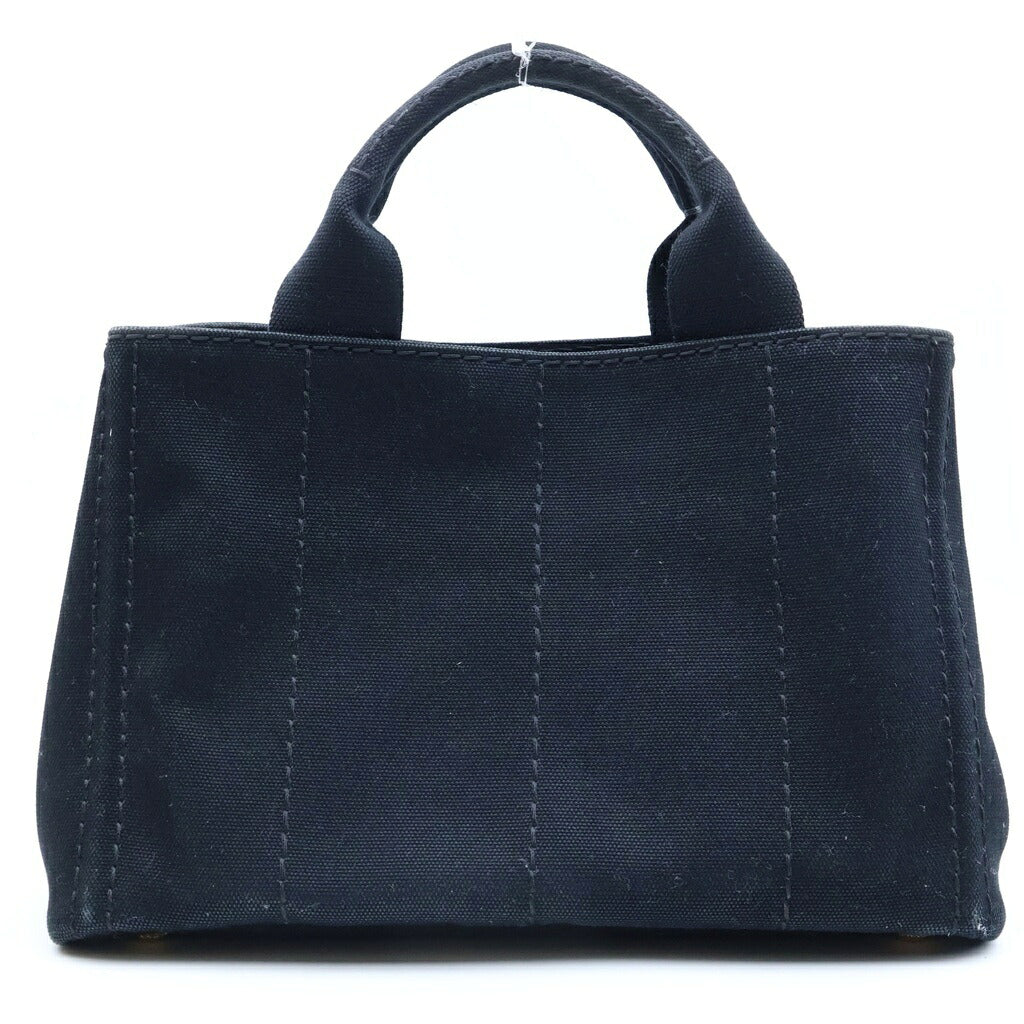 PRADA(プラダ) カナパ ミニ トートバッグ ハンドバッグ ブラック キャンバス 1BG439