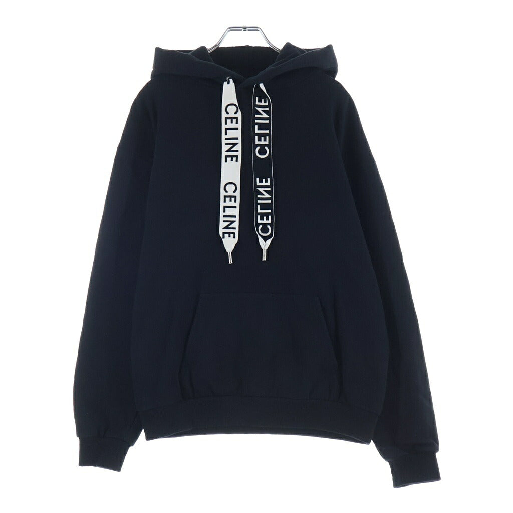 CELINE(セリーヌ) ルーズ フーディ プルオーバー スウェットパーカー ブラック 2Y468670Q 38NO レディース