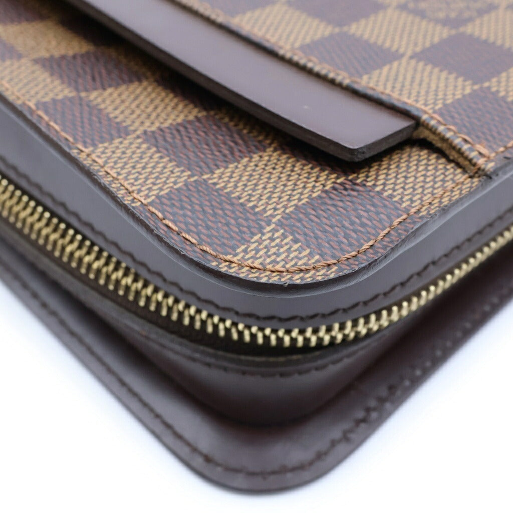 LOUIS VUITTON(ルイヴィトン) サンルイ クラッチバッグ セカンドバッグ ダミエ PVCレザー ブラウン N51993