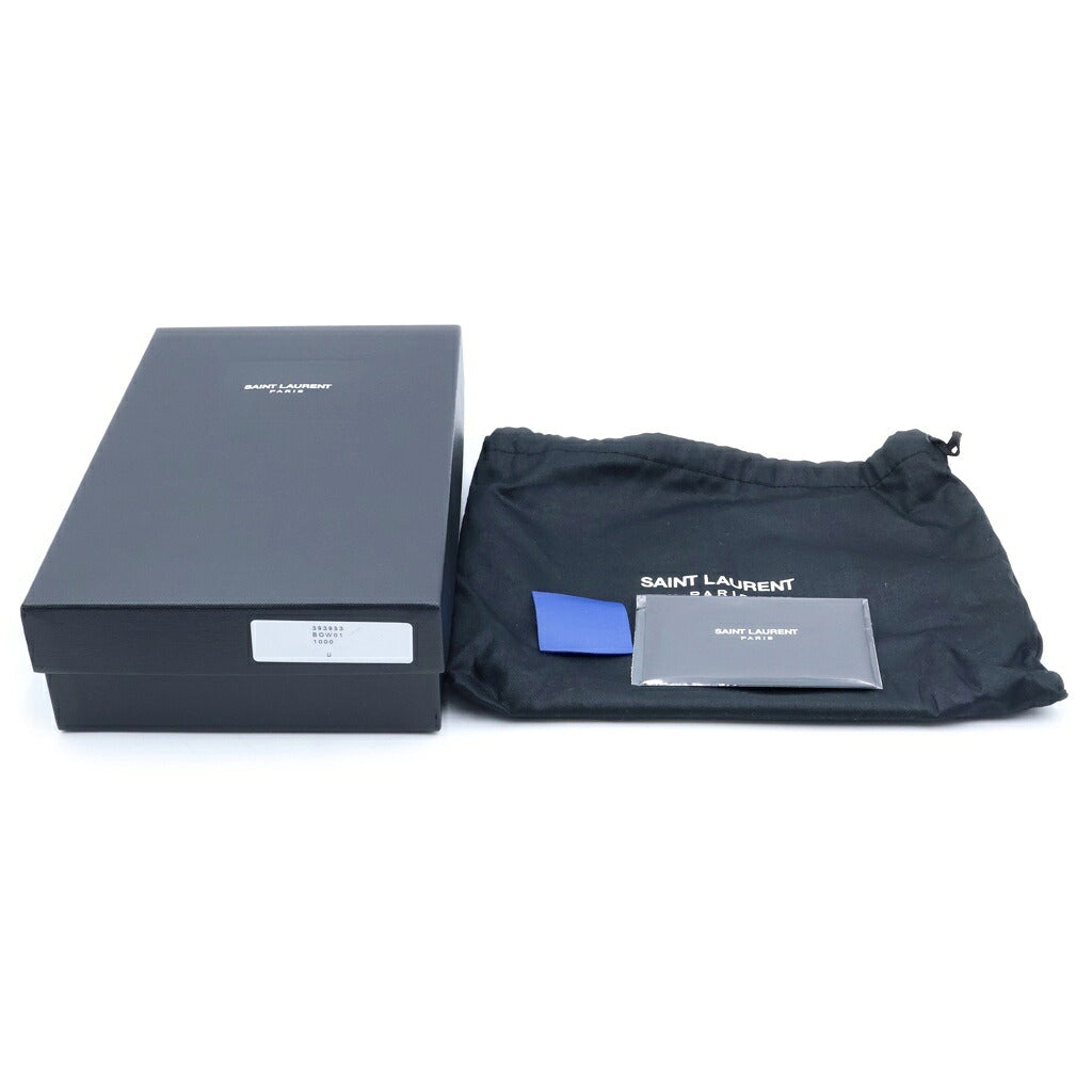 YVES SAINT LAURENT(イヴサンローラン) ベイビーチャイ チェーンショルダーバッグ ハンドバッグ ブルー レザー 399280