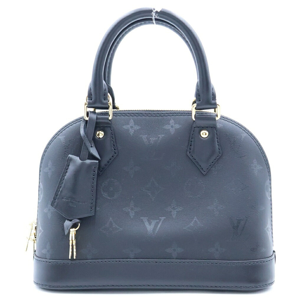 LOUIS VUITTON(ルイヴィトン) モノグラムインク アルマBB ハンドバッグ ショルダーバッグ 2way カーフレザー ブラック M3A843